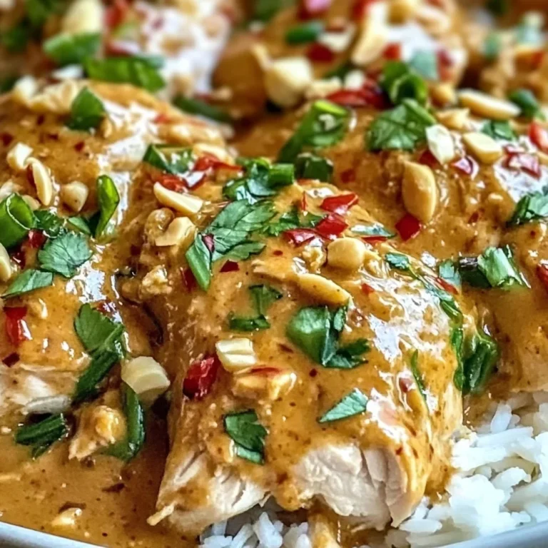 Thai Peanut Chicken: An Amazing Ultimate Crockpot Recipe