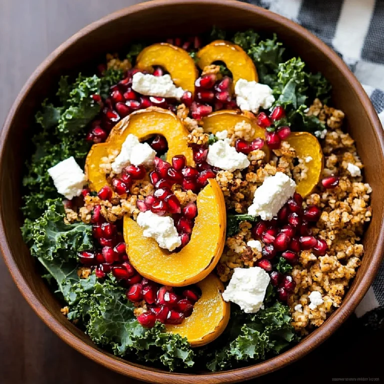 Autumn Harvest Salad with Pomegranates