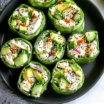 Best Chicken Salad Cucumber Roll Ups