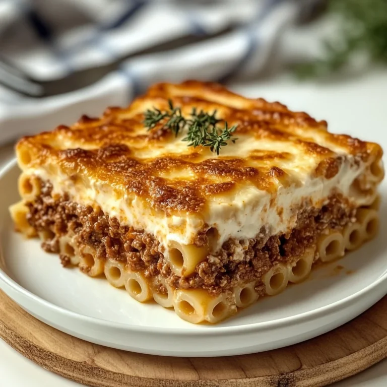 Best Traditional Greek Pastitsio