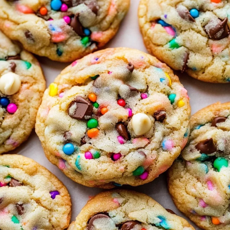 Cake Batter Chocolate Chip Cookies