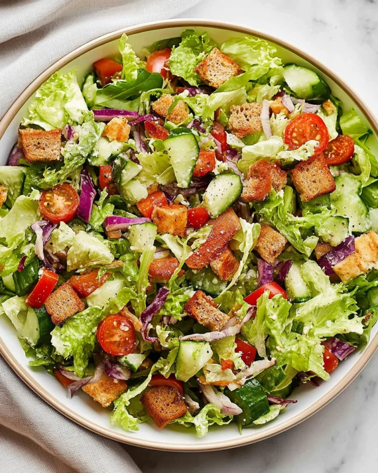 Classic House Salad - Quick and Easy