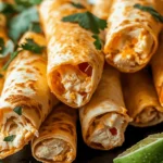 Cream Cheese Chicken Taquitos
