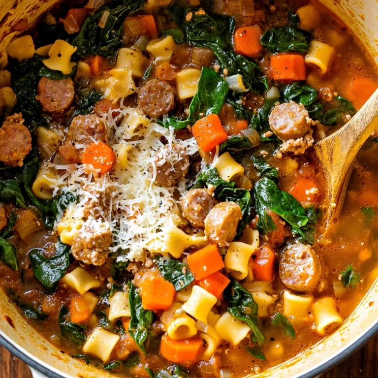 Easy Italian Sausage Soup Recipe
