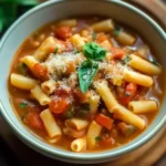 Mama Mia's Hearty Pasta Fagioli Soup