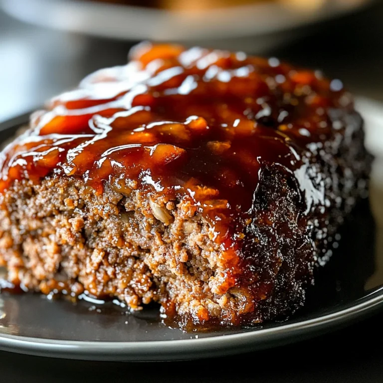 Meatloaf with Brown Sugar Glaze Dinner