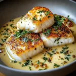 Pan-Seared Cod with Garlic Cream Sauce: An Amazing Ultimate Recipe
