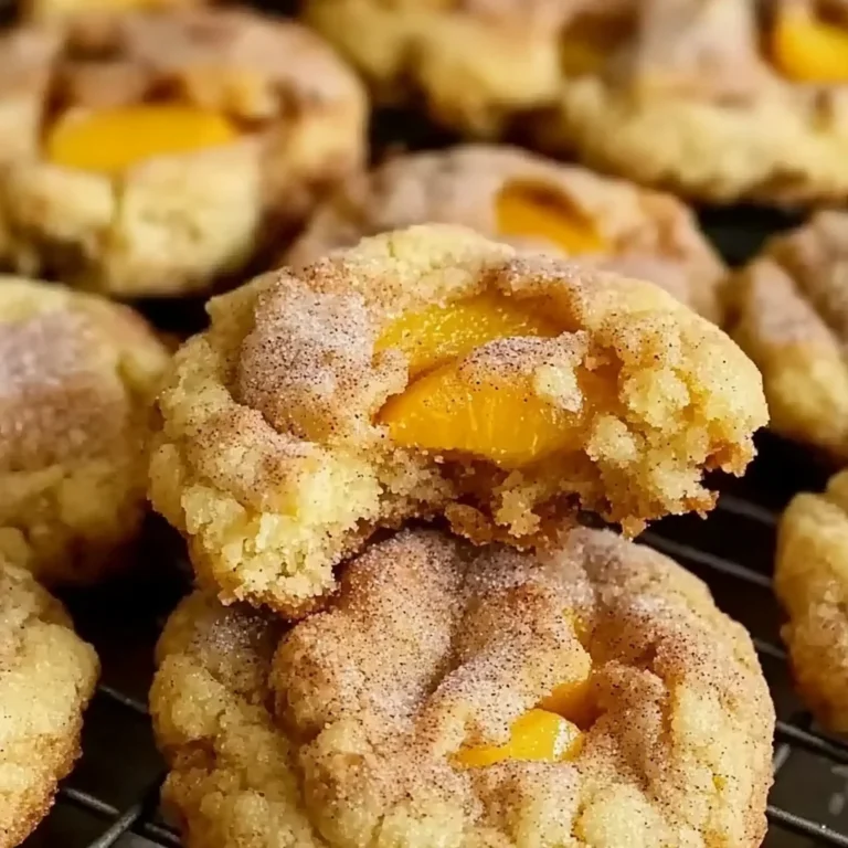 Peach Cobbler Cookies: Easy Recipe for Sweet Treats