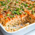 Salmon Sushi Bake