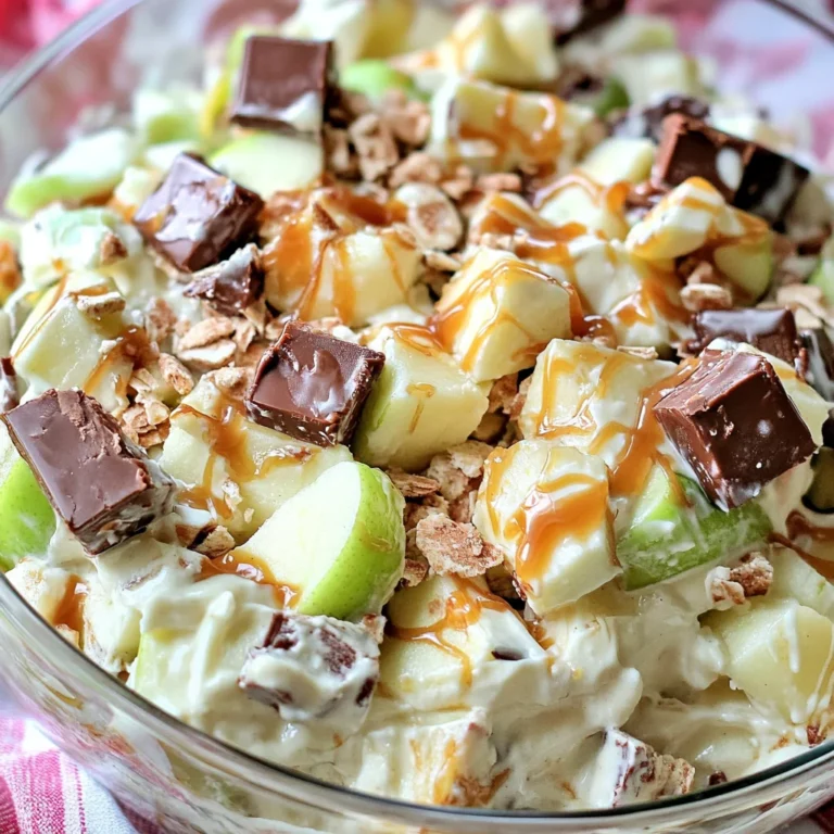 Snicker Apple Salad Recipe