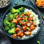 Sticky Chicken Rice Bowls Recipe: A Flavor-Packed, Quick Meal for Any Occasion