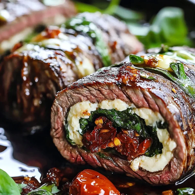 Stuffed Flank Steak