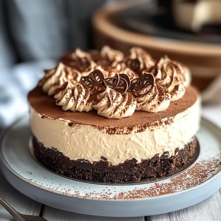 Tiramisu Cheesecake Recipe
