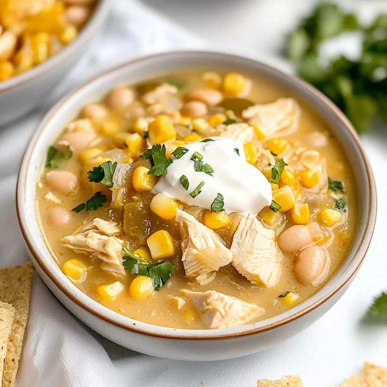 White Bean Chicken Chili Recipe