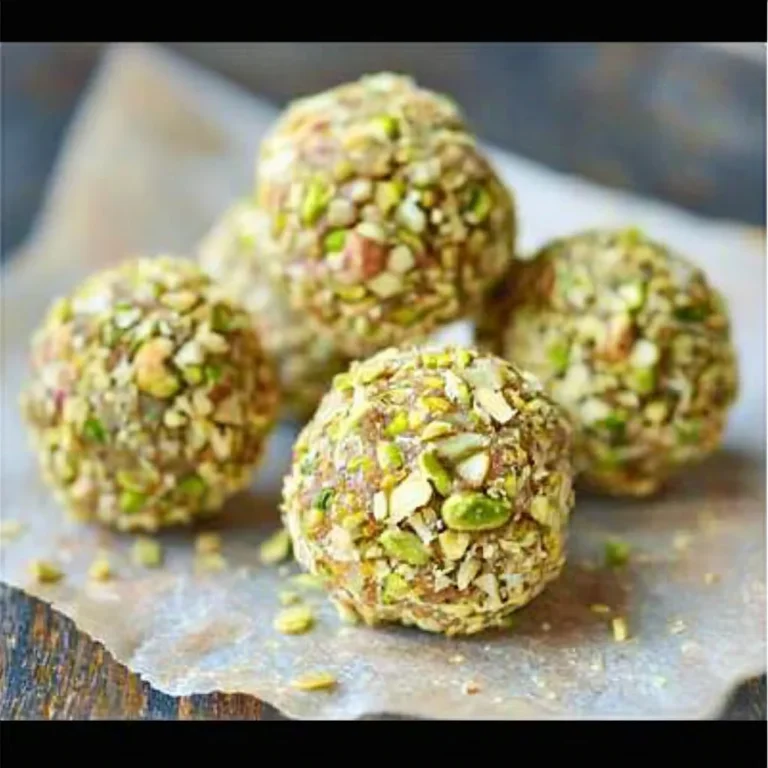 White Chocolate Pistachio Truffles